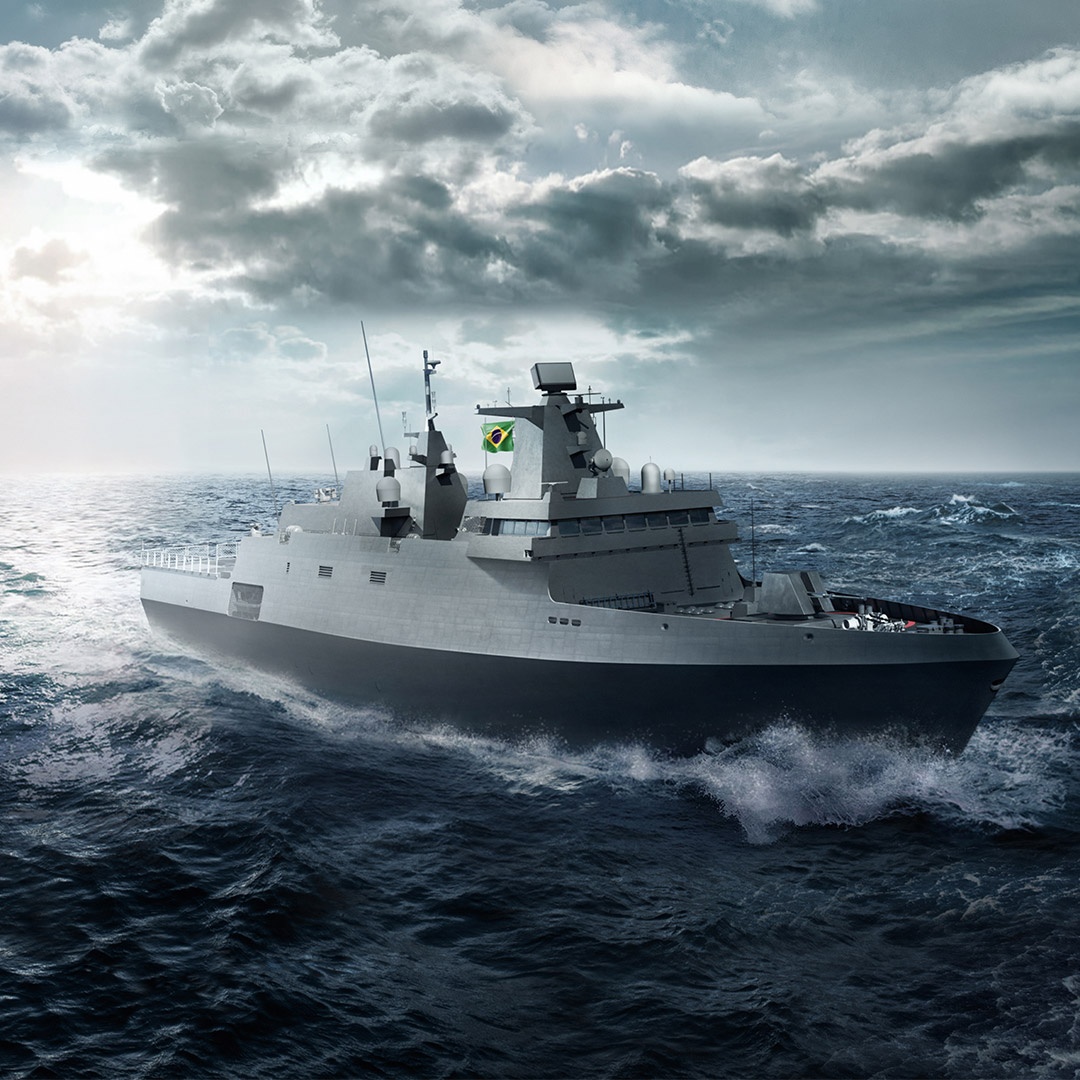 Aligner 308 to thyssenkrupp, Brasil for Brazilian Navy Tamandaré class Frigates